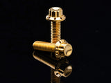 Arlen Ness AN-300-931 Titanium 12-Point Primary Cover Bolt Kit Gold for Harley-Davidson Softail 18-Up w/Non-240 Tyre