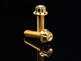 Arlen Ness AN-300-934 Titanium 12-Point Cam Cover Bolt Kit Gold for most Harley-Davidson Touring 17-24/Softail 18-24