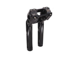 Arlen Ness AN-520-053 10" Method Kickback Risers Black for Softail Street Bob/Low Rider ST/Standard 18-Up