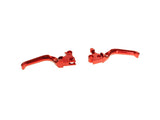 Arlen Ness AN-530-032 Method Levers Red for Harley-Davidson Softail 96-14/Dyna 96-17/Touring 96-07/Sportster 96-03
