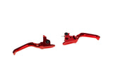 Arlen Ness AN-530-037 Method Levers Red for most Harley-Davidson Touring 21-24 w/Cable Clutch