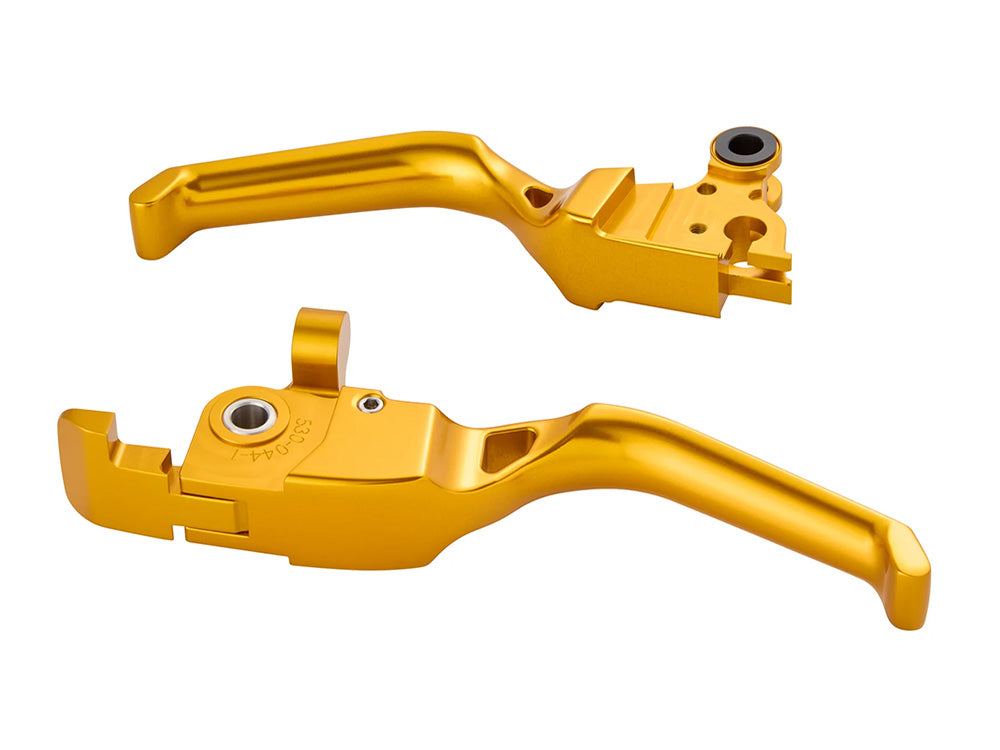 Arlen Ness AN-530-040 Method Levers Gold for Harley-Davidson CVO Touring 23-Up/Street Glide/Road Glide 24-Up/Touring 25-Up