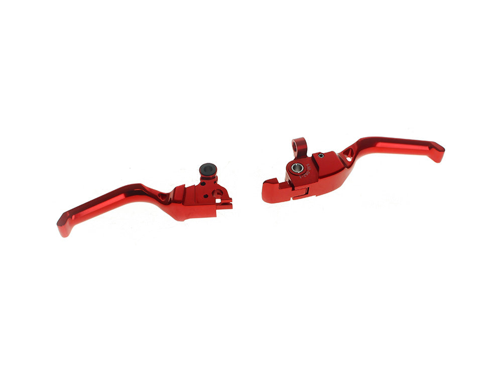 Arlen Ness AN-530-061 Method Levers Red for Harley-Davidson CVO Touring 23-Up/Street Glide/Road Glide 24-Up/Touring 25-Up