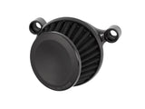 Arlen Ness AN-600-032 Velocity 90 Degree Air Cleaner Kit Black for Big Twins 99-17 w/CV Carb or Cable Operated Delphi EFI