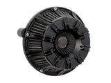 Arlen Ness AN-600-220 10-Gauge Air Cleaner Kit Black for Harley-Davidson CVO Touring 23-Up/Street Glide/Road Glide 24-Up/Touring/Softail 25-Up
