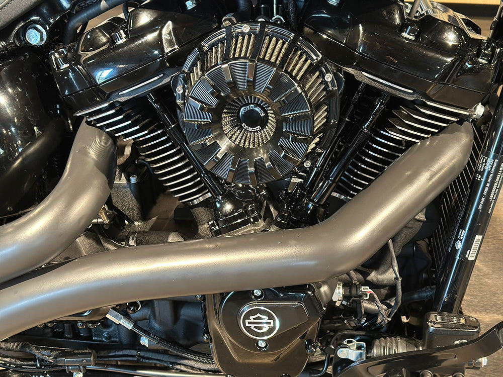 Arlen Ness AN-600-223 15-Spoke Air Cleaner Kit Black for Harley-Davidson CVO Touring 23-Up/Street Glide/Road Glide 24-Up/Touring/Softail 25-Up