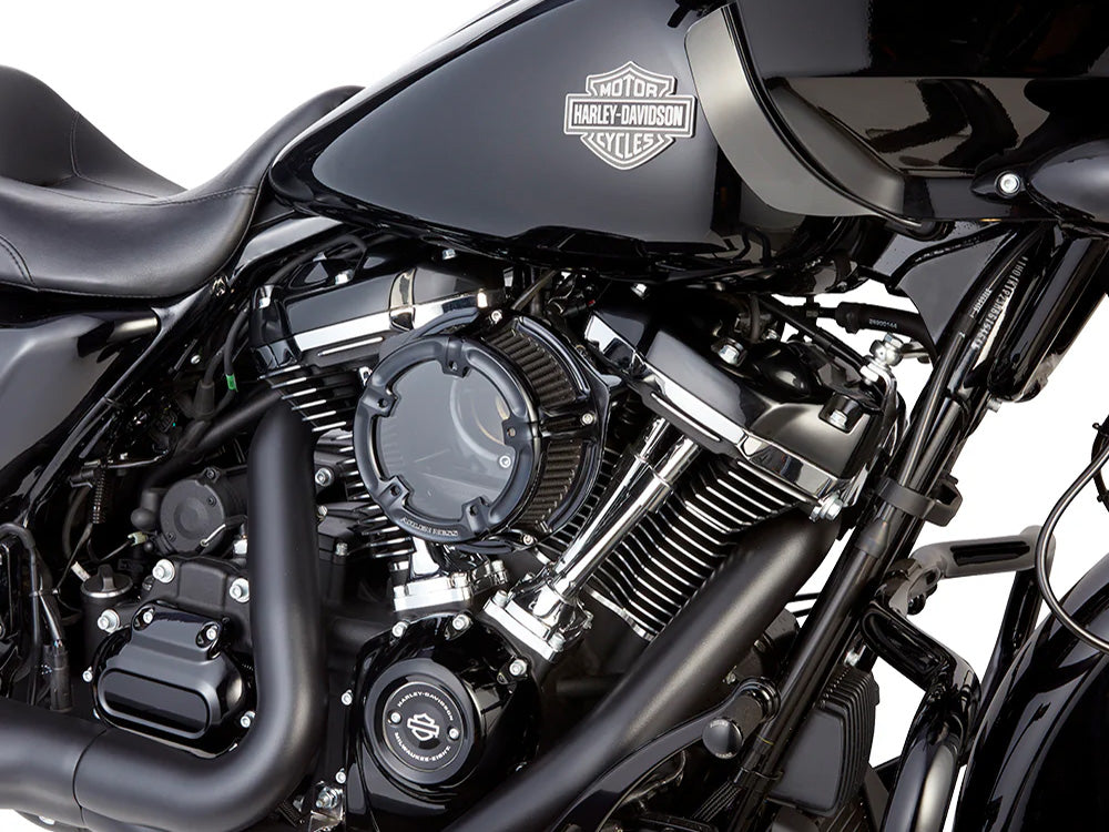 Arlen Ness AN-600-236 Method Clear Air Cleaner Kit Black Anodized for Harley-Davidson CVO Touring 23-Up/Street Glide/Road Glide 24-Up/Touring/Softail 25-Up