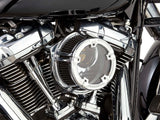 Arlen Ness AN-600-238 Method Clear Air Cleaner Kit Chrome for Harley-Davidson CVO Touring 23-Up/Street Glide/Road Glide 24-Up/Touring/Softail 25-Up