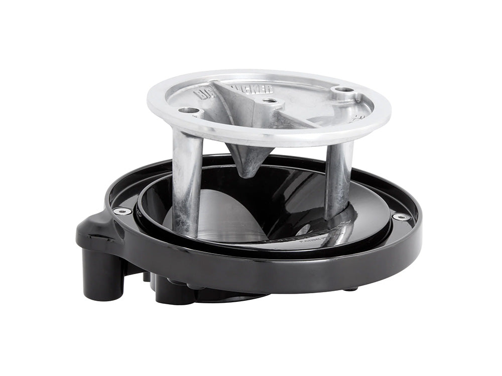 Arlen Ness AN-600-301 Stage 1 Big Sucker Air Cleaner Kit Black for Harley-Davidson CVO Touring 23-Up/Street Glide/Road Glide 24-Up/Touring/Softail 25-Up