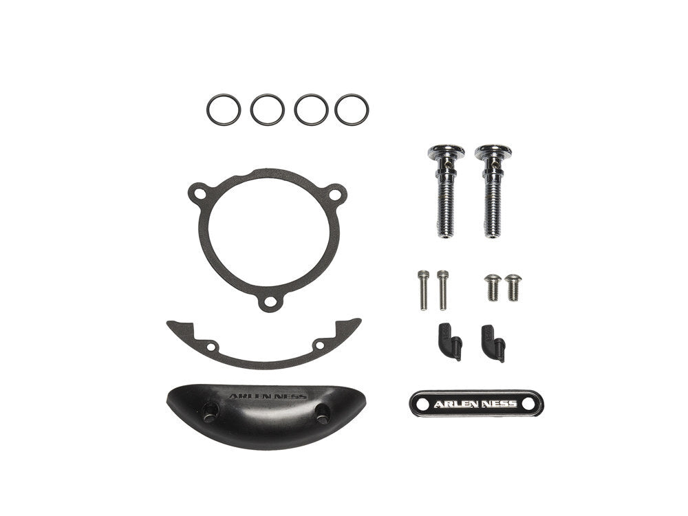 Arlen Ness AN-602-000 Inverted Air Cleaner Hardware Kit Black for Milwaukee-Eight Touring 17-Up/Softail 18-Up