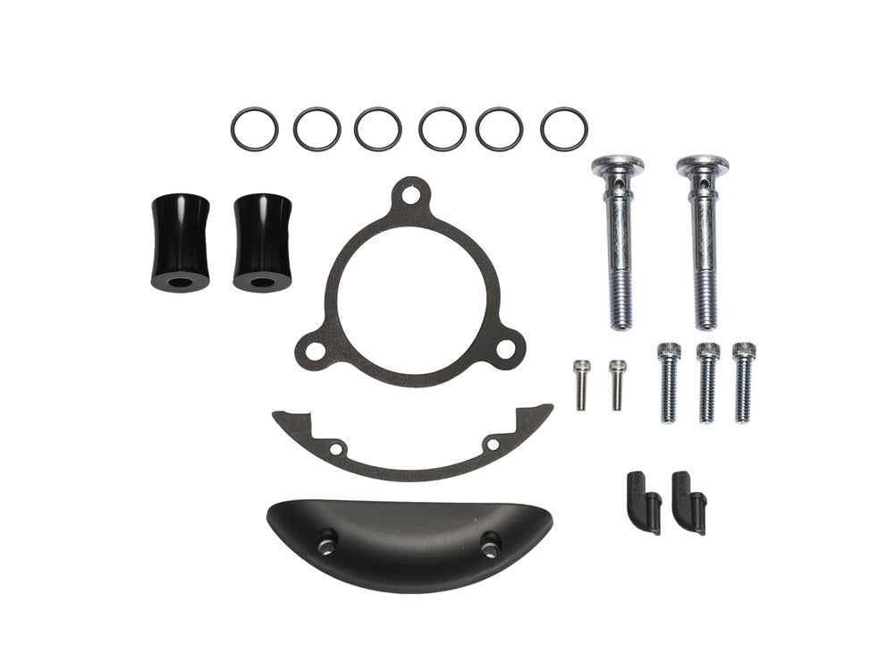 Arlen Ness AN-602-001 Inverted Air Cleaner Hardware Kit Black for Touring 08-16/Big Twin 16-17 w/Throttle By Wire