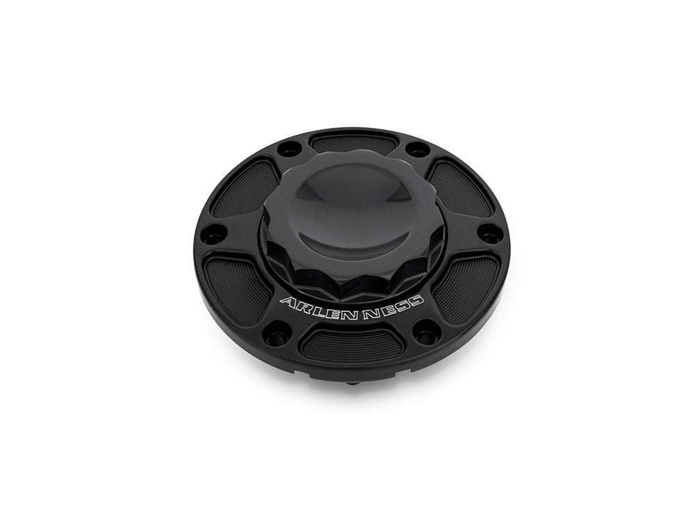 Arlen Ness AN-701-013 12 Point Pop-Up Fuel Cap Black for Harley-Davidson CVO Touring 23-Up/Street Glide/Road Glide 24-Up/Touring 25-Up