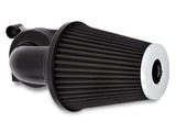 Arlen Ness AN-81-010 90 Degree Monster Sucker Air Cleaner Kit Black for Sportster 91-21