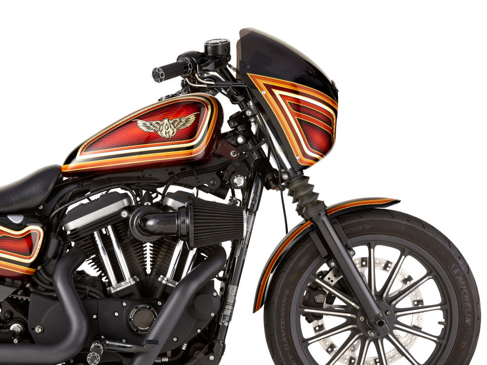 Arlen Ness AN-81-010 90 Degree Monster Sucker Air Cleaner Kit