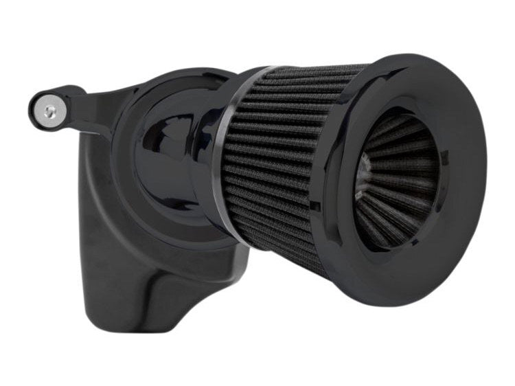 Arlen Ness AN-81-200 65 Degree Velocity Air Cleaner Kit Black for Milwaukee-Eight Touring 17-Up/Softail 18-Up