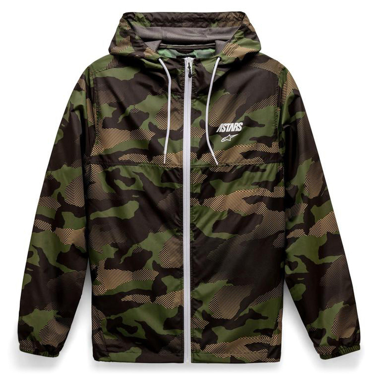 Alpinestars Cruiser Camo Green Windbreaker Jacket