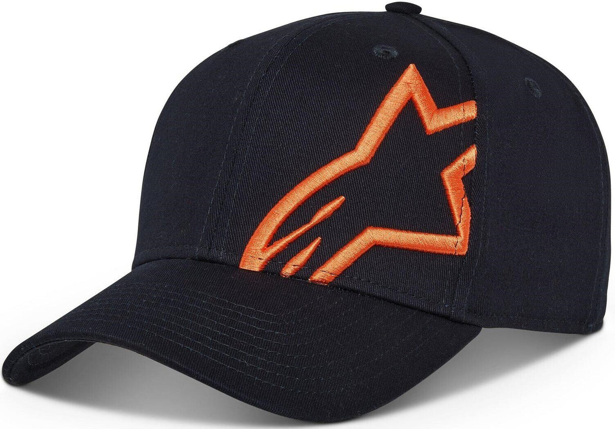 Alpinestars Corp Snap 2 Hat Navy/Orange