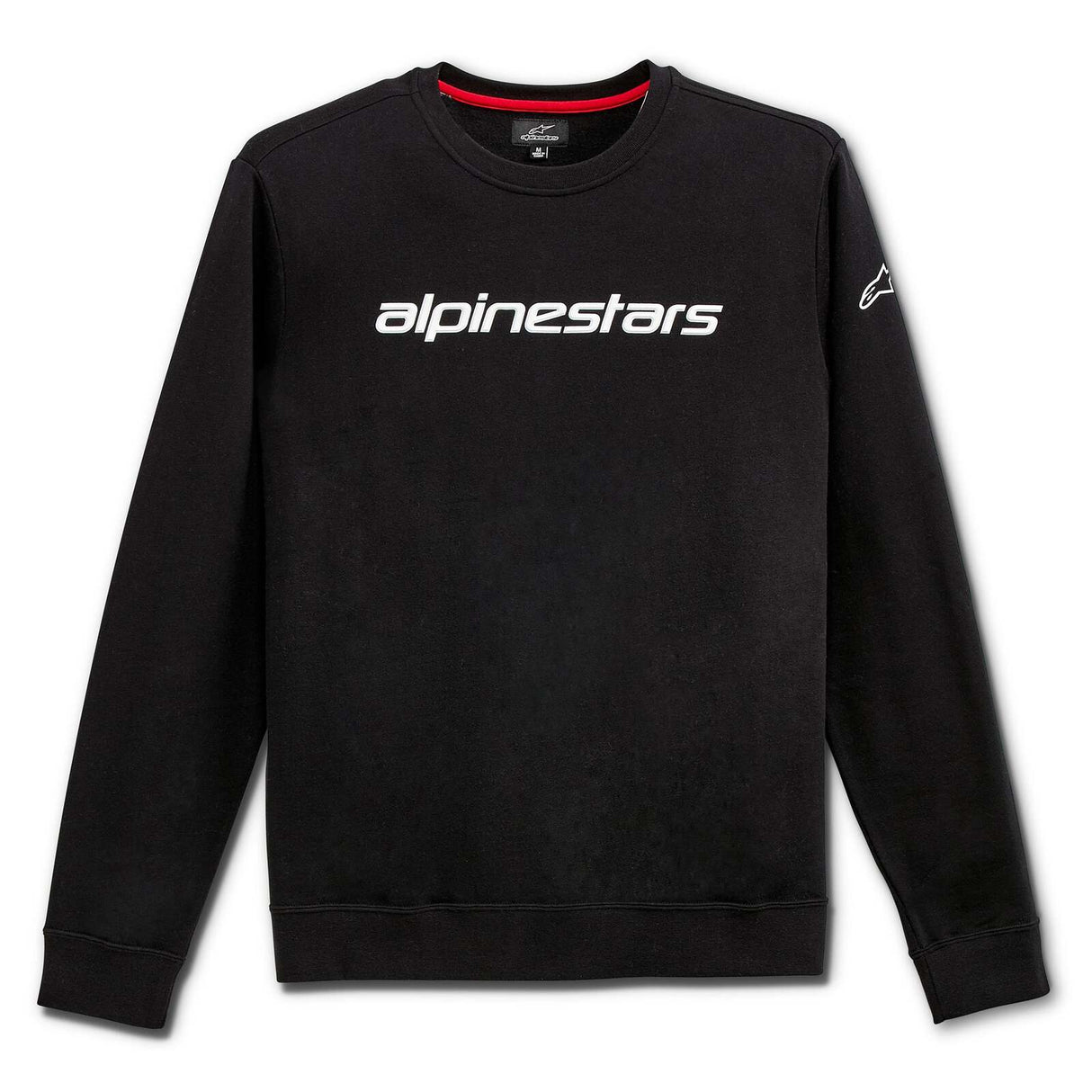 Alpinestars Linear Black/White Crew Fleece Jumper