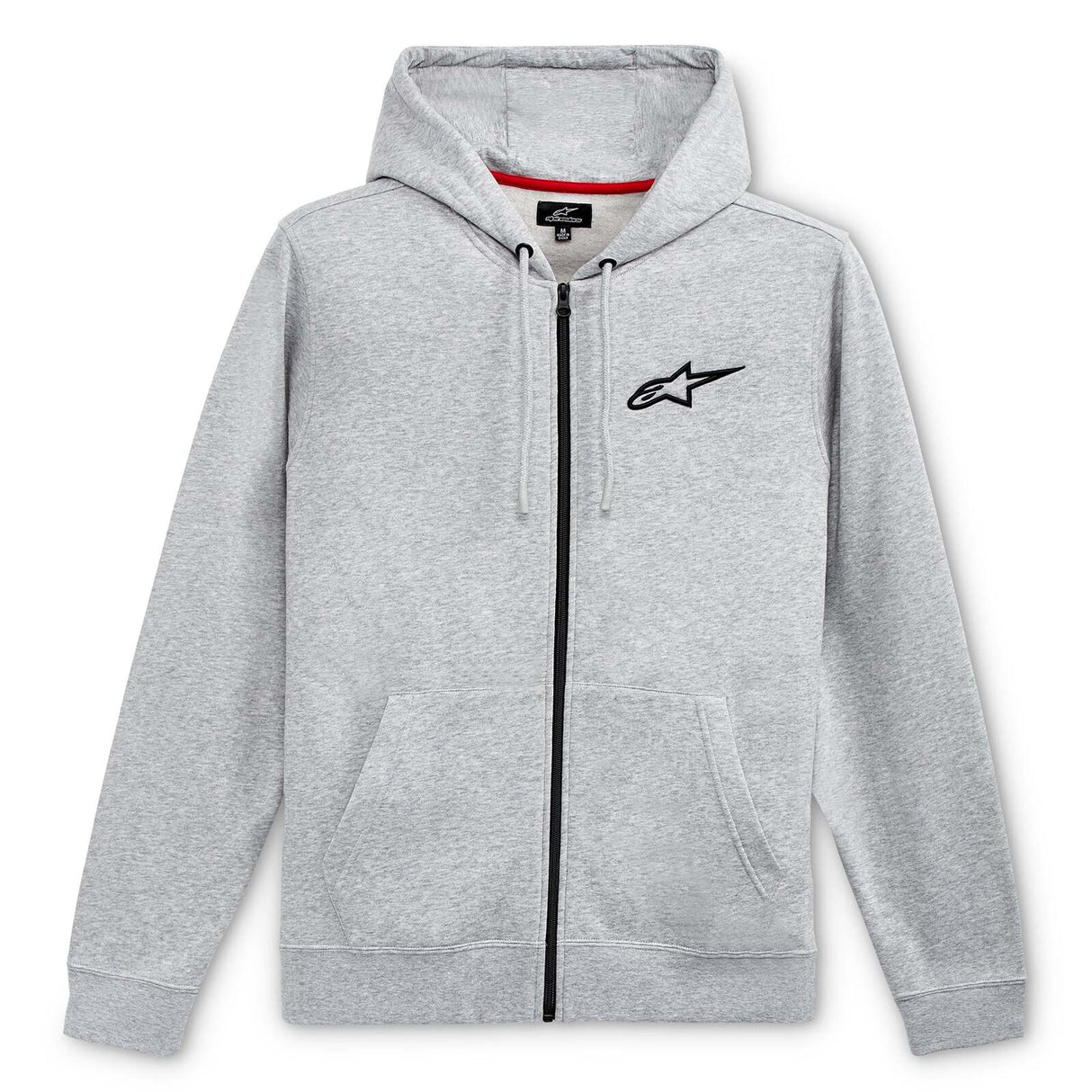 Alpinestars Ageless Chest Grey Heather/Black Zip-Up Hoodie