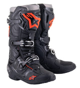 Alpinestars 2023 Tech 10 Black/Fluro Red Boots