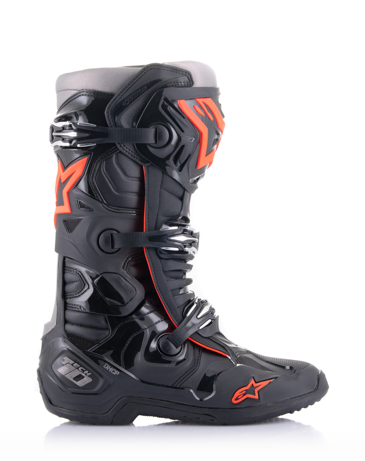 Alpinestars 2023 Tech 10 Black/Fluro Red Boots