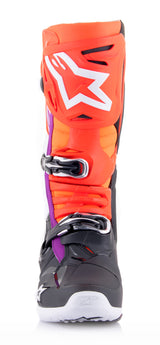 Alpinestars 2023 Tech 10 Black/Fluro Red/Fluro Orange/White Boots