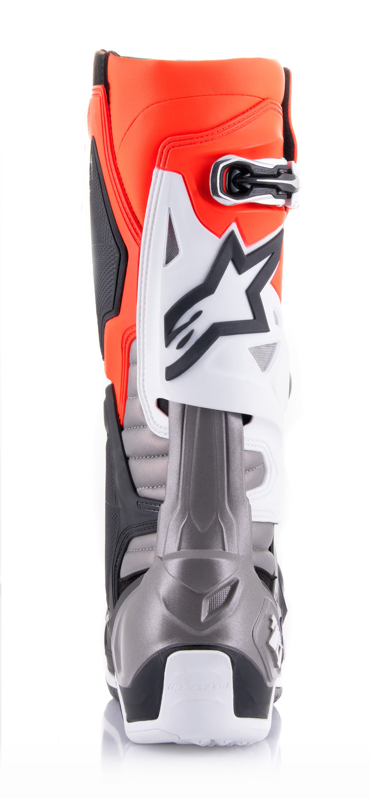 Alpinestars 2023 Tech 10 Black/Fluro Red/Fluro Orange/White Boots