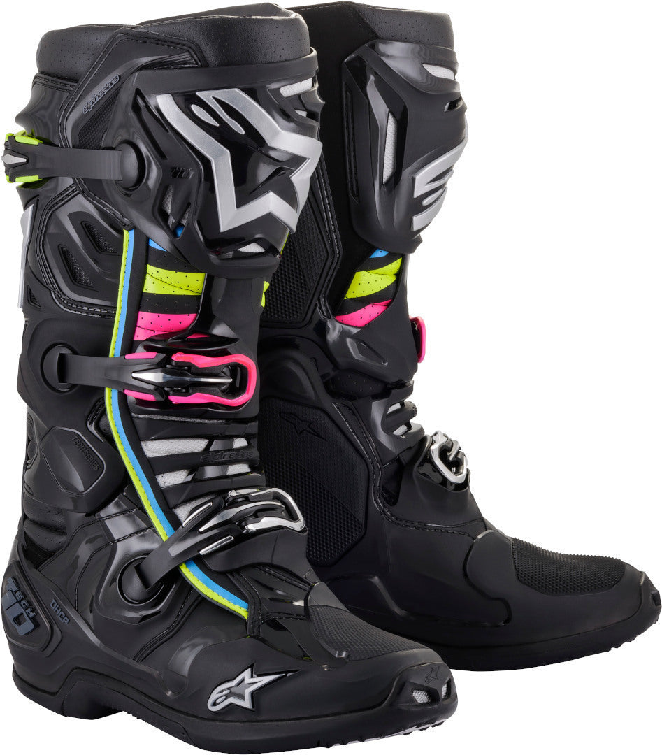 Alpinestars 2023 Tech 10 Supervented Black/Hue Boots