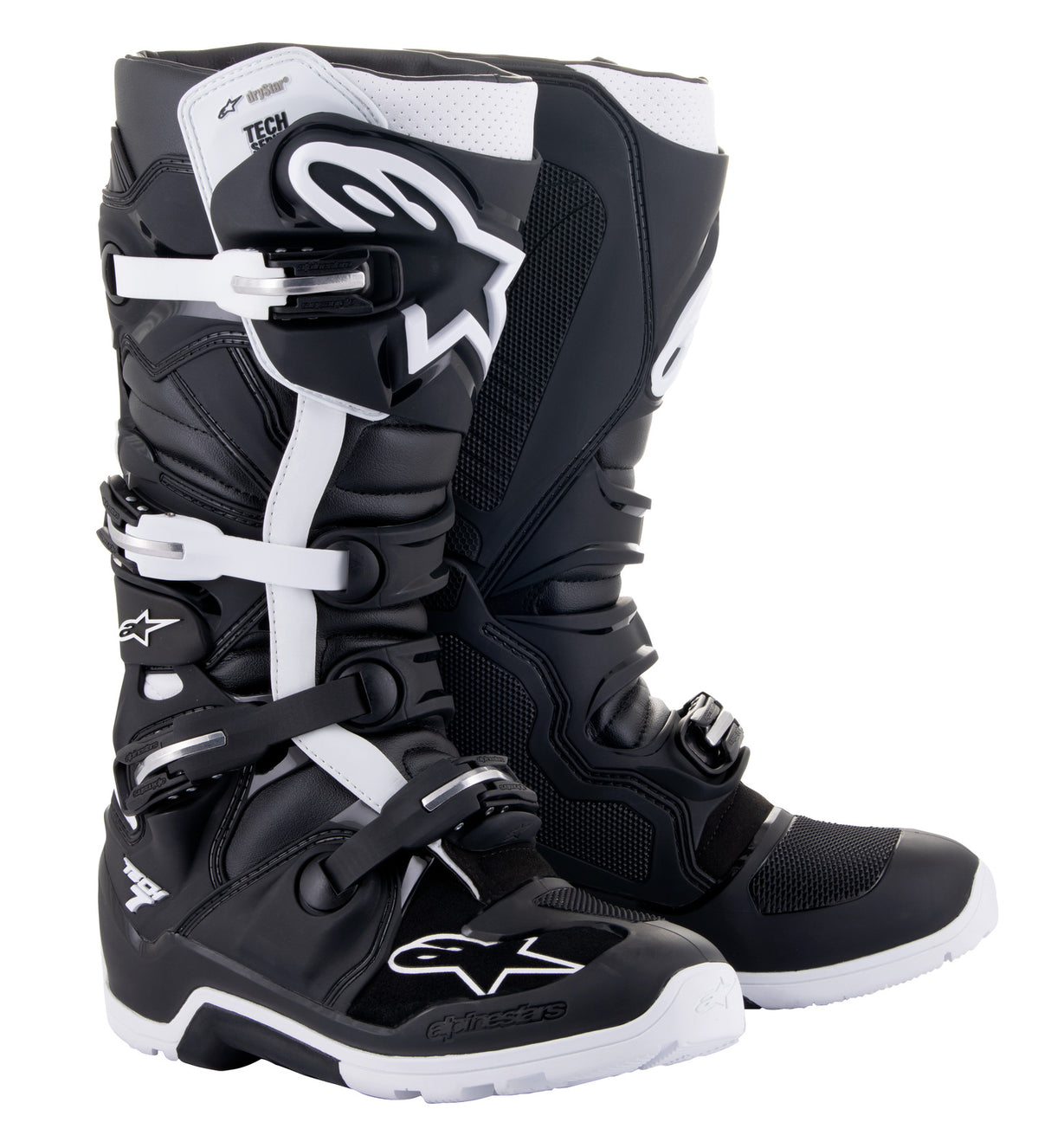 Alpinestars 2023 Tech 7 Drystar Enduro Black/White Boots