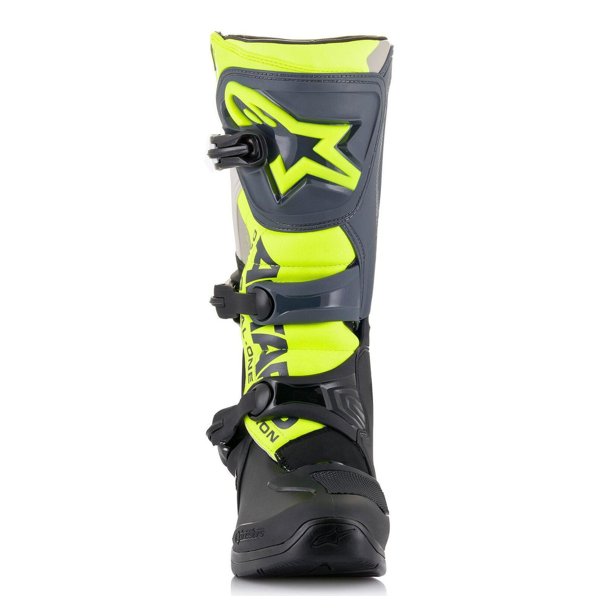 Alpinestars 2023 Tech 3 Black/Grey/Fluro Yellow Boots