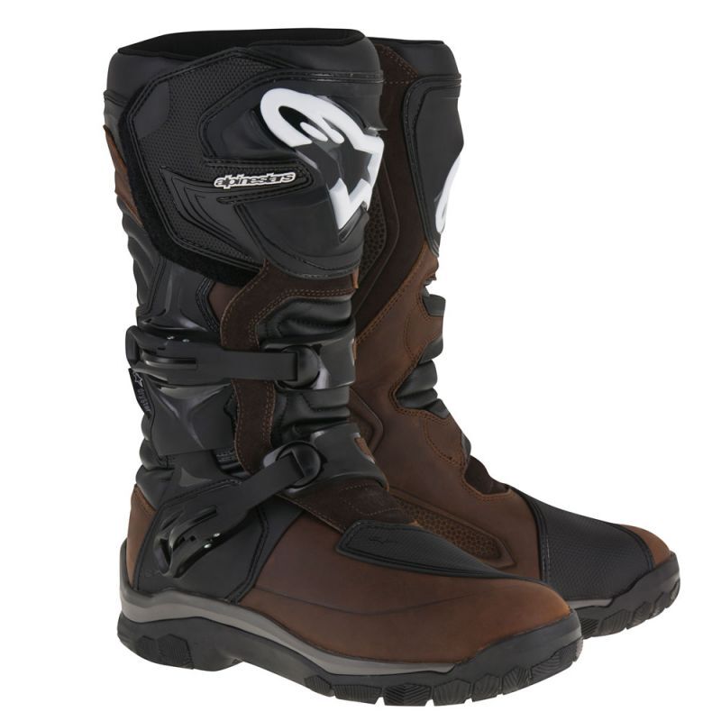 Alpinestars Corozal Adventure Drystar Brown Oiled Leather Boots