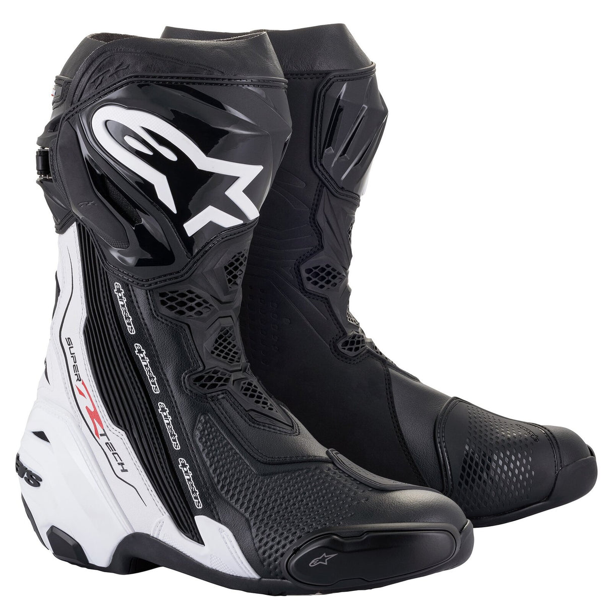 Alpinestars Supertech R V2 Black/White Boots