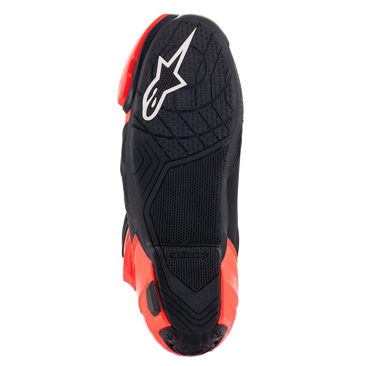 Alpinestars Supertech R V2 Vented Black/White/Fluro Red Boots