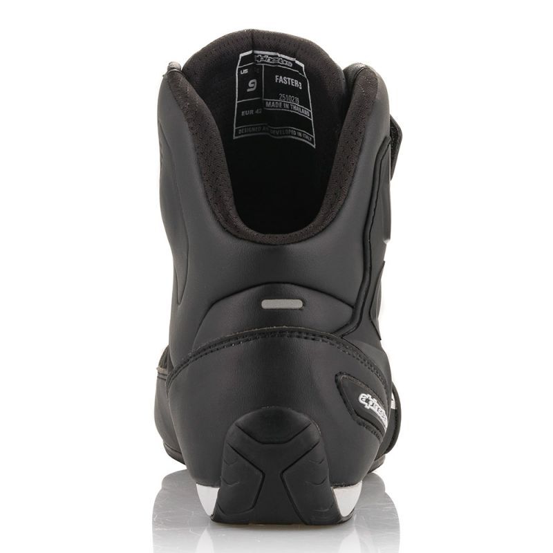 Alpinestars Faster-3 Black Riding Shoes