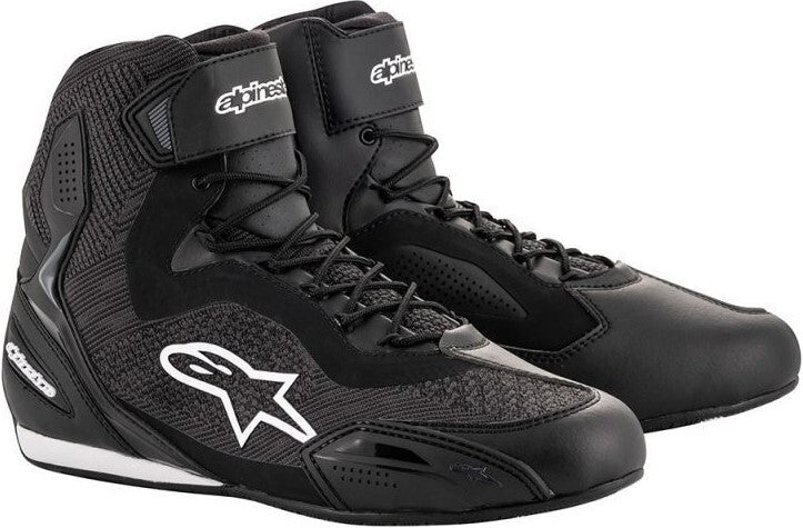 Alpinestars Faster-3 Rideknit Black Riding Shoes