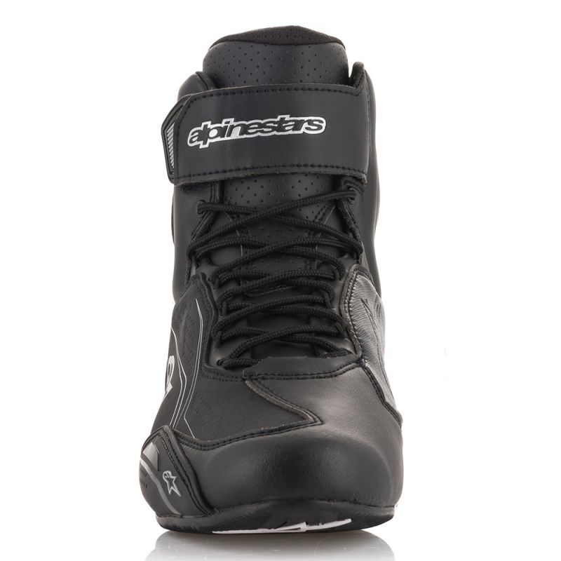 Alpinestars Stella Faster-3 Black/Silver Womens Riding Shoes