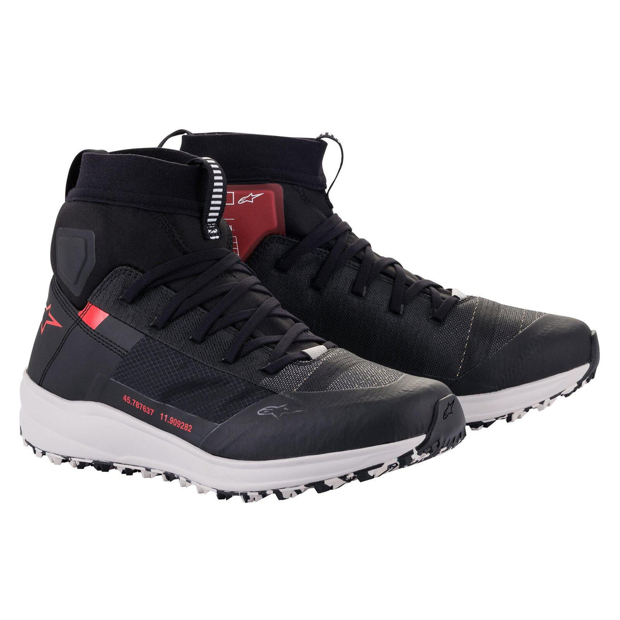 Alpinestars Speedforce Black/White/Red Riding Shoes