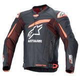 Alpinestars GP Plus R V4 Rideknit Leather Black/Fluro Red/White Jacket
