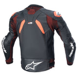 Alpinestars GP Plus R V4 Rideknit Leather Black/Fluro Red/White Jacket