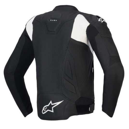 Alpinestars Dusk Airflow Leather Black/White Jacket