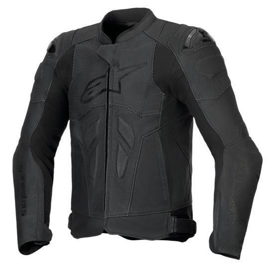 Alpinestars Dusk Airflow Leather Black/Black Jacket