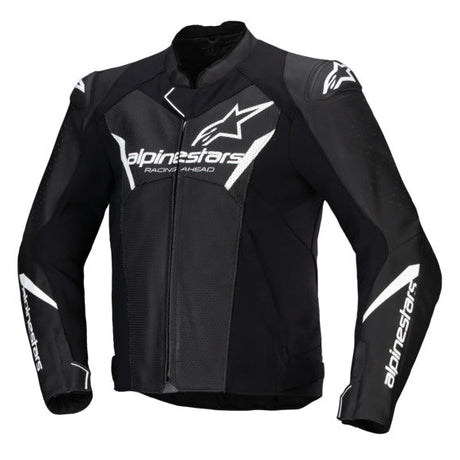 Alpinestars Faster V3 Airflow Leather Black/White Jacket
