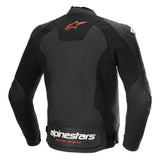 Alpinestars Faster V3 Airflow Leather Black/Fluro Red Jacket