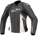 Alpinestars Stella GP Plus R V3 Air Black/White/Fuchia Leather Womens Jacket