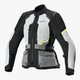 Alpinestars Stella Andes Air Drystar Ice Grey/Dark Grey/Black Womens Jacket
