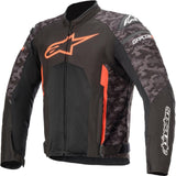 Alpinestars T-GP Plus R V3 Air Black/Camo/Fluro Red Textile Jacket