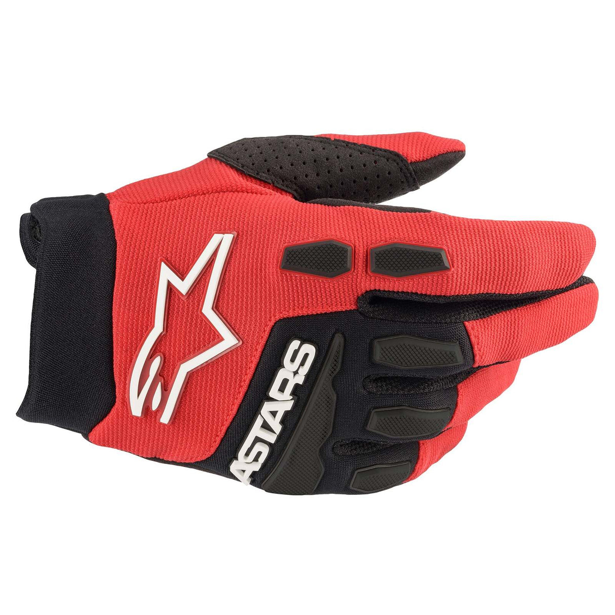 Alpinestars 2023 Full Bore Bright Red/Black Youth Gloves