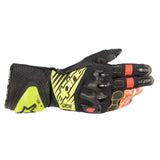 Alpinestars GP Tech V2 Black/Fluro Yellow/Fluro Red Gloves