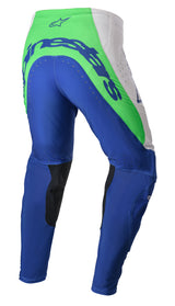 Alpinestars 2023 Supertech Risen Blue Ray/White/Fluro Green Pants