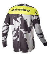 Alpinestars 2023 Racer Tactical Cast Gray Camo/Fluro Yellow Youth Jersey